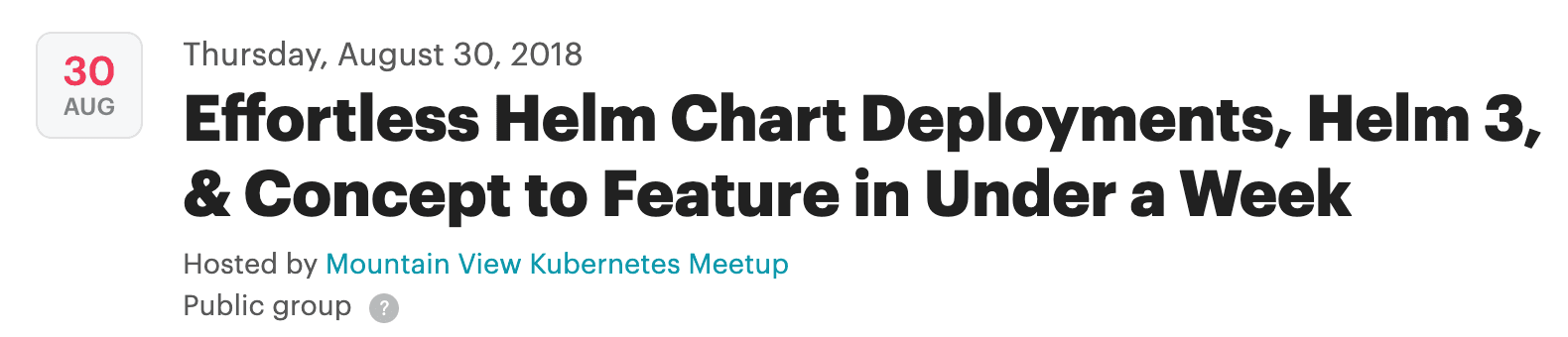 Effortless Helm Chart Deployments (Video & Slides)
